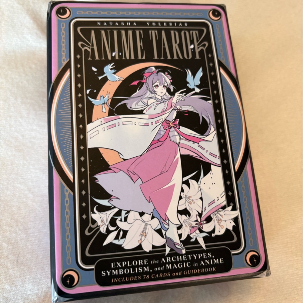 Anime Tarot Card Deck - Pink and Blue